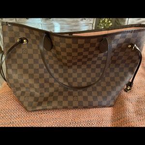 Authentic Louis Vuitton Damier Ebene Neo Neverfull MM